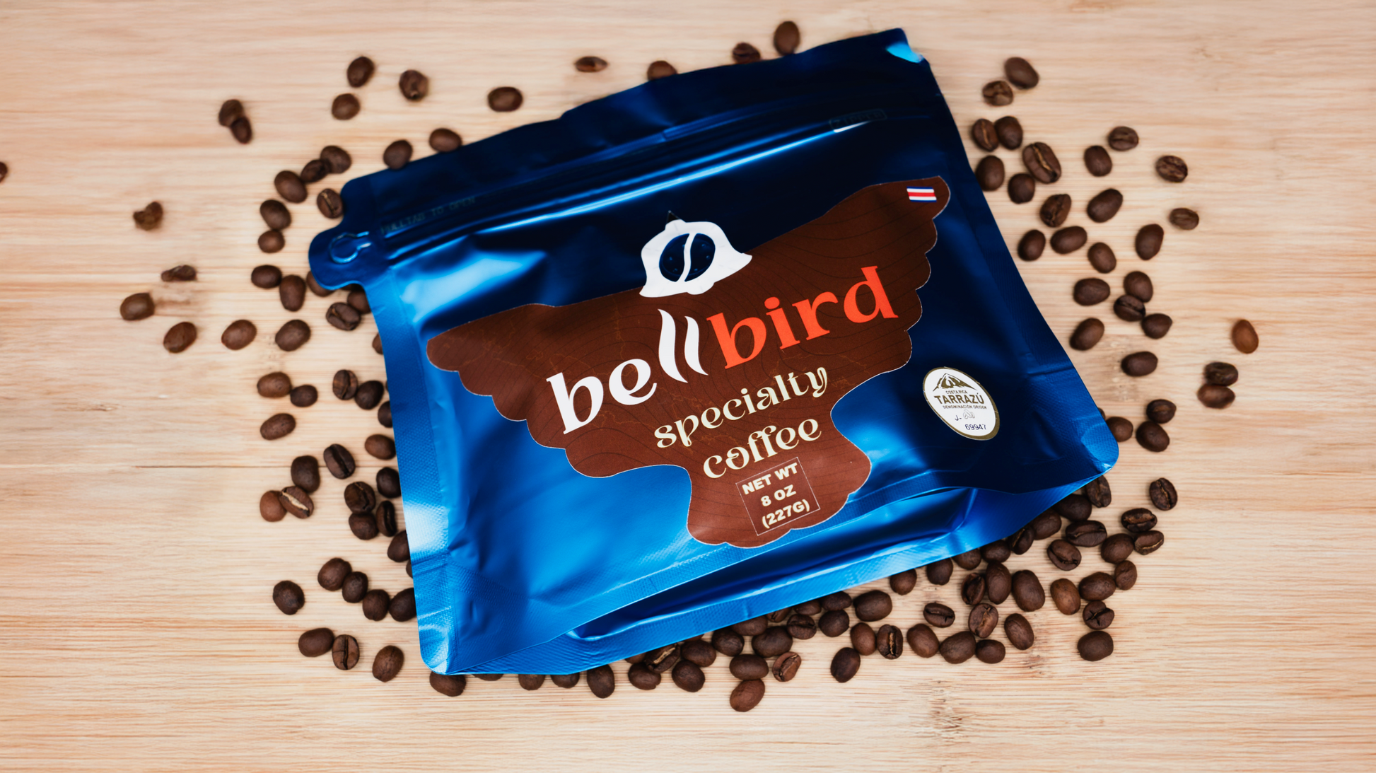 Costa Rican, Washed, Caturra-Catuaí, Medium Roast, 8 oz.
